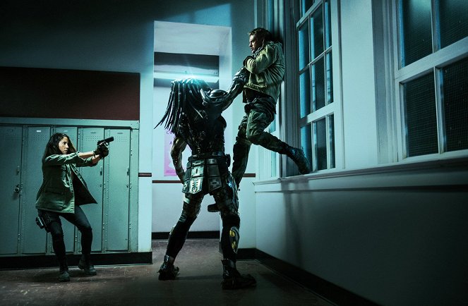 Predator - A ragadozó - Filmfotók - Olivia Munn, Boyd Holbrook