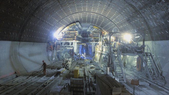 Tunnel du Gothard : Géant sous les alpes - Filmfotos