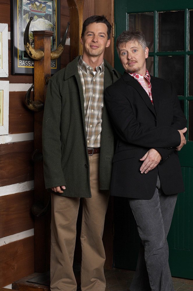 Will & Grace - Hüttenzauber - Werbefoto - Sean Hayes, Dave Foley