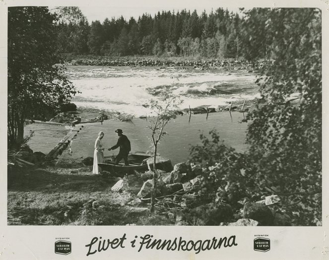 Livet i Finnskogarna - Fotocromos - Sigbrit Molin, Kenne Fant