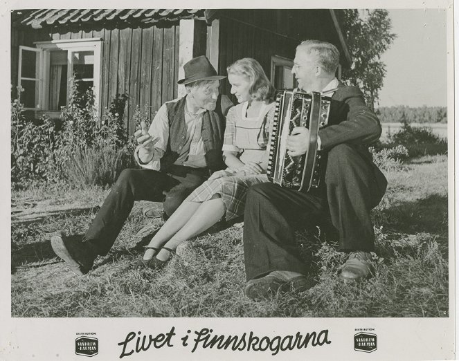 Livet i Finnskogarna - Cartes de lobby - Henning Ohlsson, Ulla Dane, Carl Jularbo