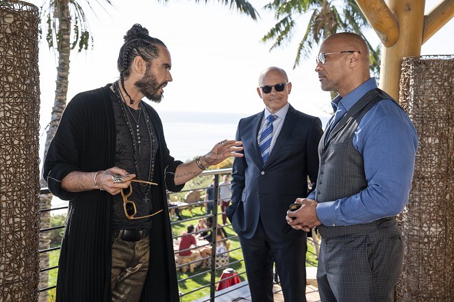 Ballers - Photos - Russell Brand, Randy Couture, Dwayne Johnson