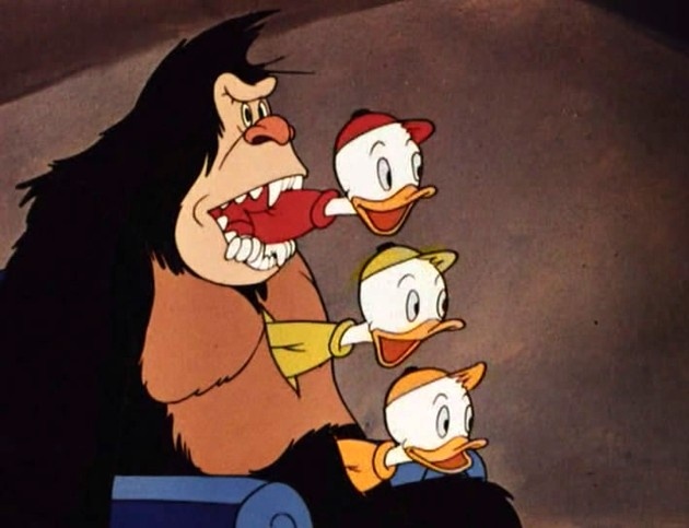 Donald Duck und der Gorilla - Filmfotos