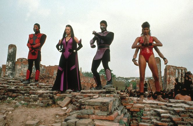 Mortal Kombat 2 - Filmfotos - John Medlen, Musetta Vander, Tyrone C. Wiggins, Marjean Holden
