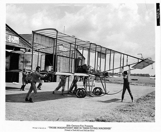 Those Magnificent Men in Their Flying Machines, or How I Flew from London to Paris in 25 hours 11 minutes - Lobbykaarten