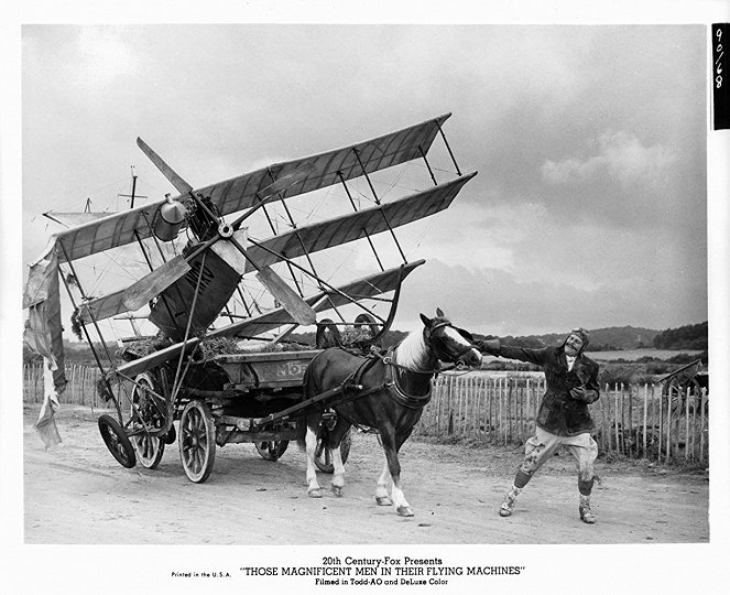 Those Magnificent Men in Their Flying Machines, or How I Flew from London to Paris in 25 hours 11 minutes - Lobby Cards - Terry-Thomas