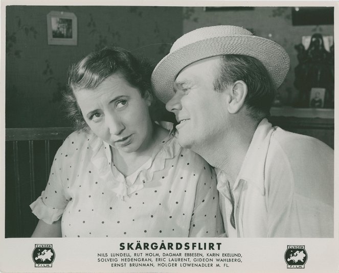 Skärgårdsflirt - Lobby Cards - Rut Holm, Nils Lundell