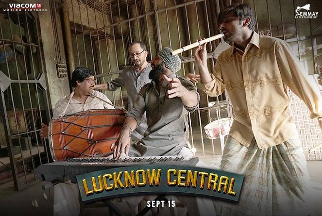 Lucknow Central - Lobby Cards - Rajesh Sharma, Deepak Dobriyal, Gippy Grewal, Inaamulhaq