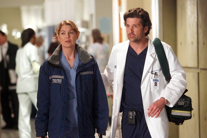 Grey's Anatomy - Die jungen Ärzte - Dunkel war die Nacht - Filmfotos - Ellen Pompeo, Patrick Dempsey