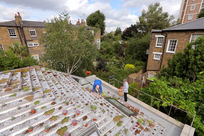 Auf den Dächern der Stadt - London - Filmfotos