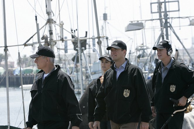 NCIS: Naval Criminal Investigative Service - Season 5 - Identity Crisis - Photos - Mark Harmon, Cote de Pablo, Michael Weatherly, Sean Murray