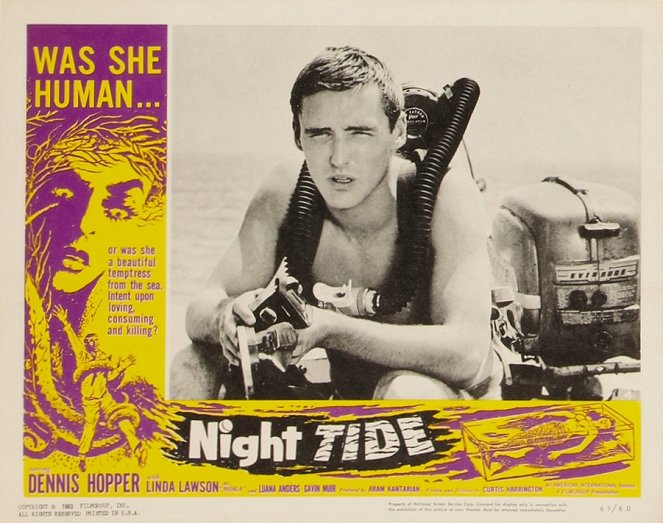 Night Tide - Lobby Cards - Dennis Hopper