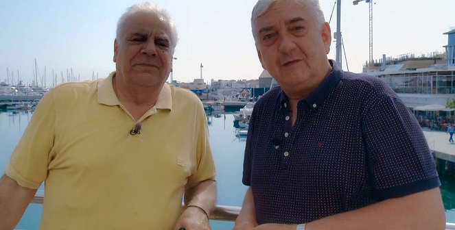 Vůně kyperské kuchyně s Miroslavem Donutilem - Epizoda 1 - Filmfotos - George Agathonikiadis, Miroslav Donutil