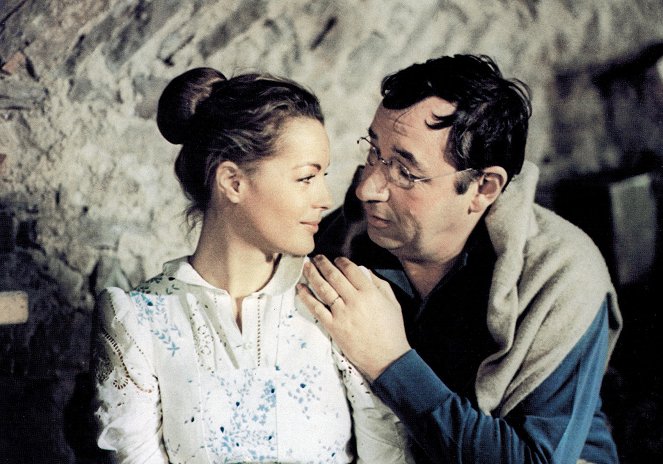 A mulher, o amor e o ódio - Do filme - Romy Schneider, Philippe Noiret
