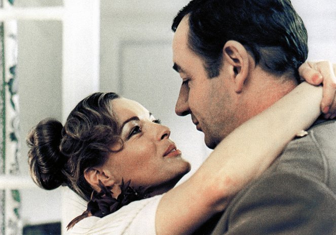 A mulher, o amor e o ódio - Do filme - Romy Schneider, Philippe Noiret