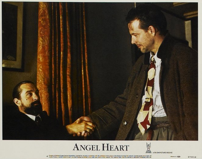 Angel Heart - Lobbykaarten - Robert De Niro, Mickey Rourke