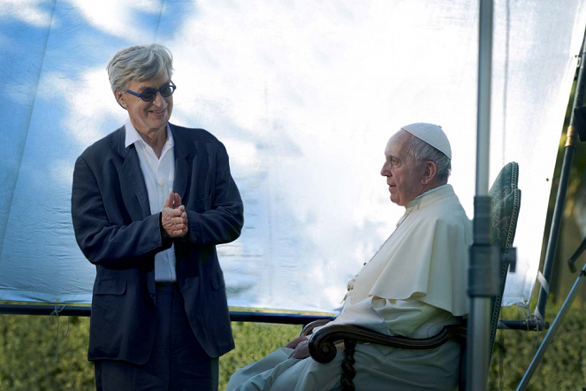 Le Pape François - Un homme de parole - Van de set - Wim Wenders, Pope Francis