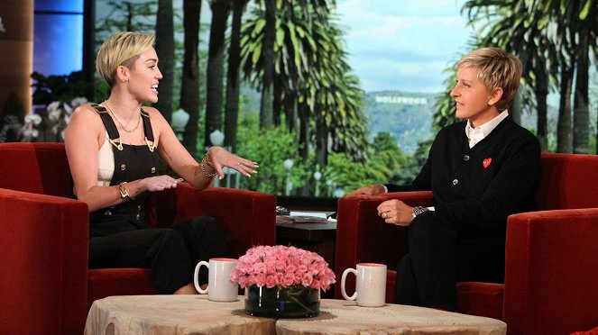 Show Ellen DeGeneresové - Z filmu - Miley Cyrus, Ellen DeGeneres