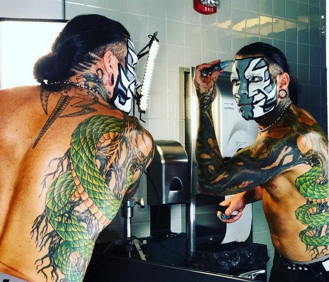 WWE Hell in a Cell - Z natáčení - Jeff Hardy