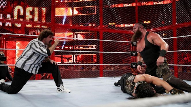WWE Hell in a Cell - Photos - Mick Foley, Adam Scherr
