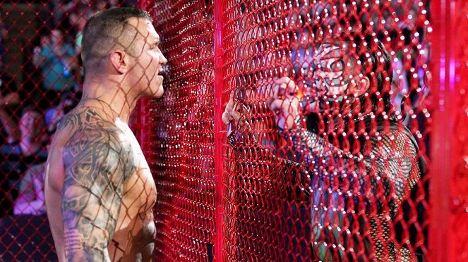 WWE Hell in a Cell - Filmfotos - Randy Orton, Jeff Hardy
