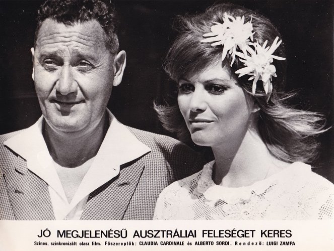 Bello, honesto, emigrado a Australia, quiere casarse con chica intocada - Fotocromos - Alberto Sordi, Claudia Cardinale