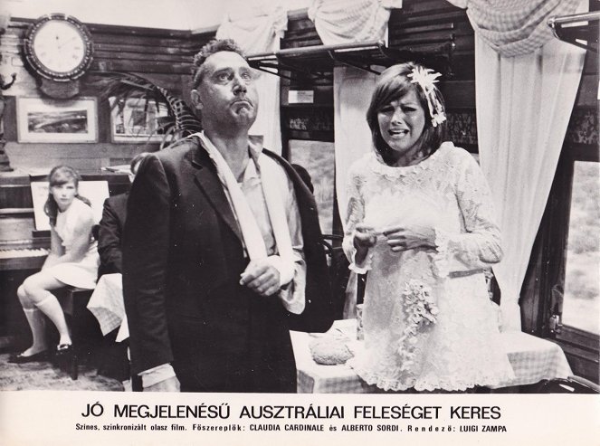 Jó megjelenésű ausztráliai feleséget keres - Vitrinfotók - Alberto Sordi, Claudia Cardinale