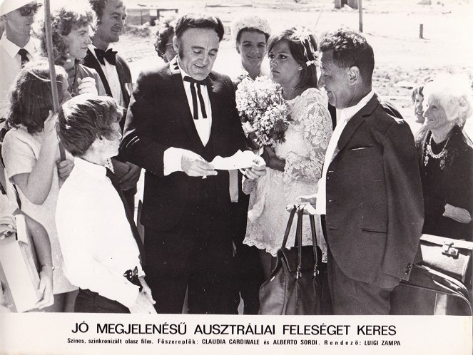 Jó megjelenésű ausztráliai feleséget keres - Vitrinfotók - Claudia Cardinale, Alberto Sordi