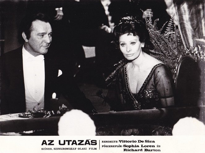 Az utazás - Vitrinfotók - Richard Burton, Sophia Loren