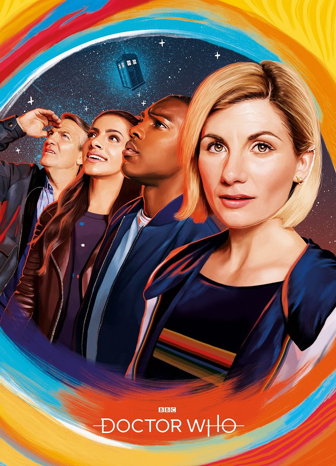 Doctor Who - Season 11 - Werbefoto - Bradley Walsh, Mandip Gill, Tosin Cole, Jodie Whittaker