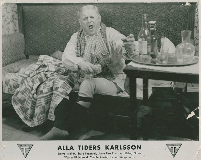 Alla tiders Karlsson - Cartões lobby - Sigurd Wallén