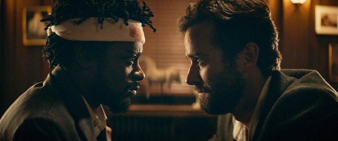 Sorry to Bother You - Filmfotók - Lakeith Stanfield, Armie Hammer