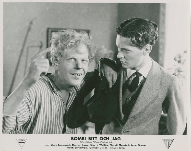 Bombi Bitt och jag - Lobby Cards - Sture Lagerwall, Frank Sundström