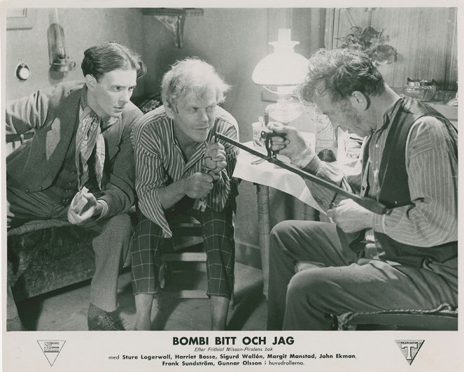 Bombi Bitt och jag - Lobby Cards - Frank Sundström, Sture Lagerwall