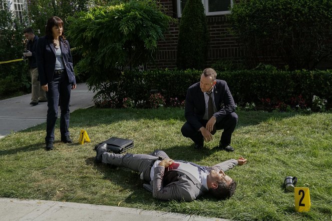 Blue Bloods - Crime Scene New York - Season 8 - Out of the Blue - Photos - Marisa Ramirez, Donnie Wahlberg