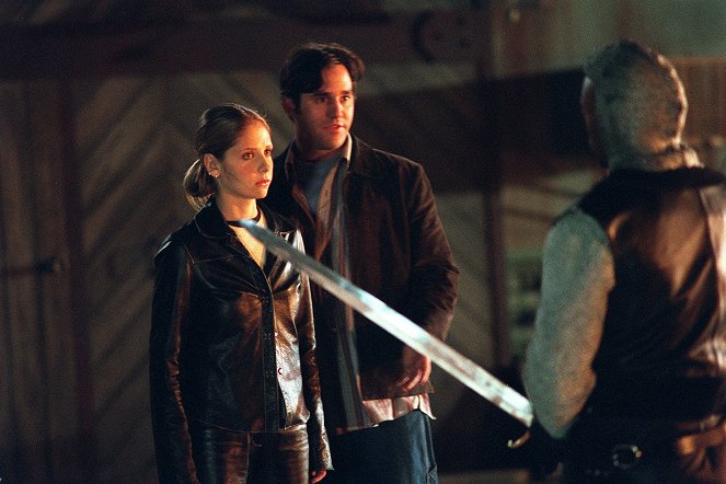 Buffy postrach wampirów - Spirala - Z filmu - Sarah Michelle Gellar, Nicholas Brendon