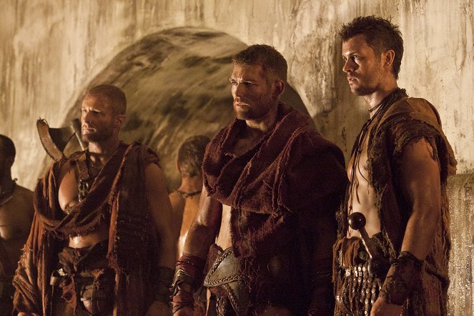 Spartacus - Fugitivus - Van film - Heath Jones, Liam McIntyre, Daniel Feuerriegel