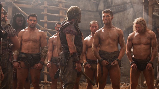 Spartacus - O bem maior - Do filme - Manu Bennett, Heath Jones, Liam McIntyre