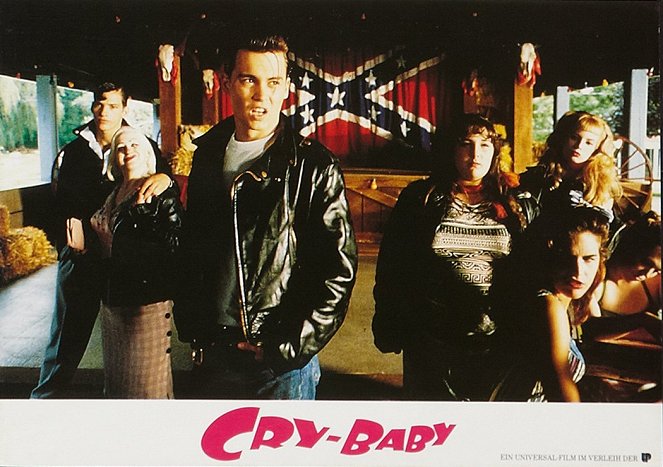 Cry-Baby - Lobbykarten - Darren E. Burrows, Kim McGuire, Johnny Depp, Ricki Lake, Traci Lords