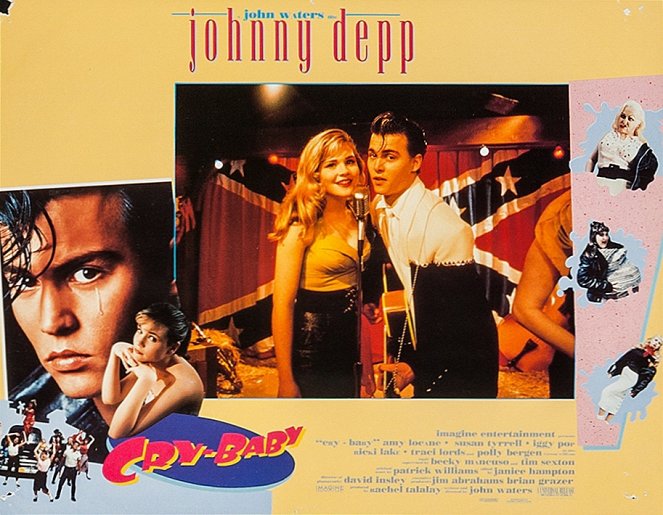 Cry-Baby - Cartes de lobby - Amy Locane, Johnny Depp