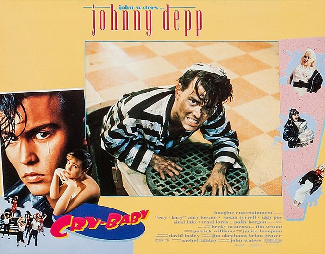 Quem Não Chora Não... Ama - Cartões lobby - Johnny Depp