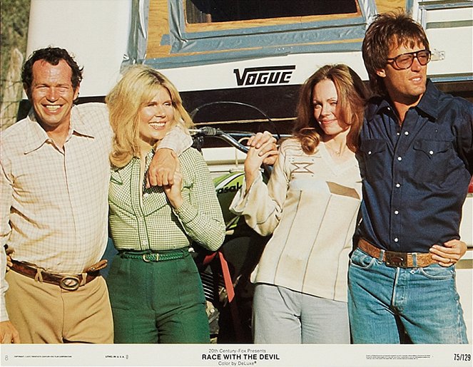 Race with the Devil - Lobby karty - Warren Oates, Loretta Swit, Lara Parker, Peter Fonda
