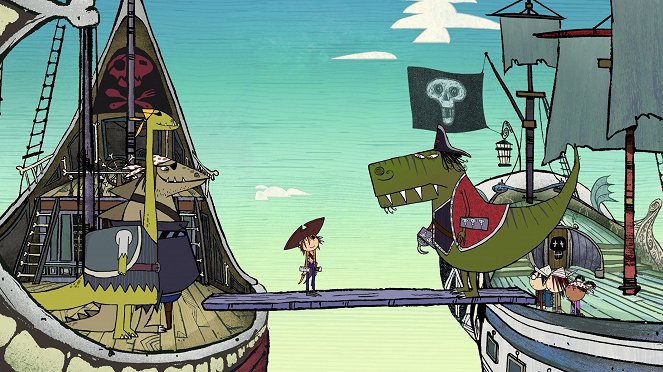 Captain Flinn and the Pirate Dinosaurs - Do filme