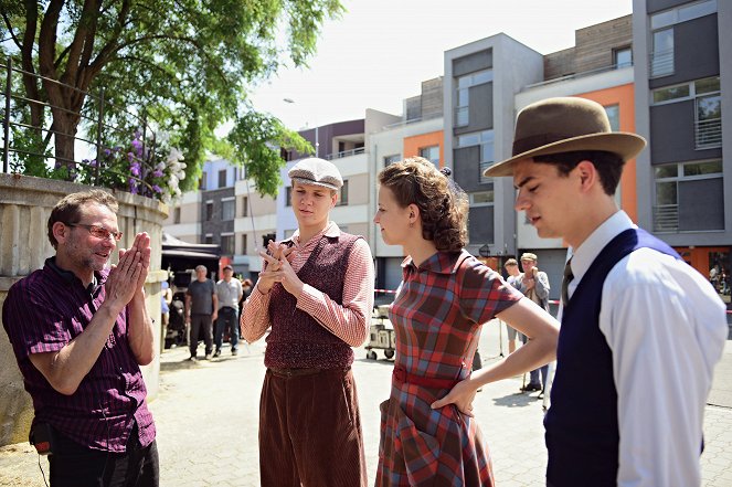 Croche-pied d’or - Tournage - Radim Špaček, Zdeněk Piškula, Simona Lewandowska, Filip Březina