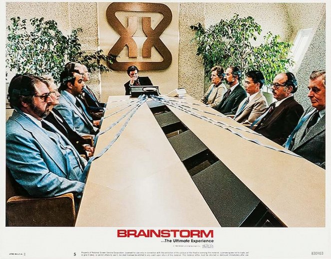 Brainstorm - Lobby Cards - Cliff Robertson