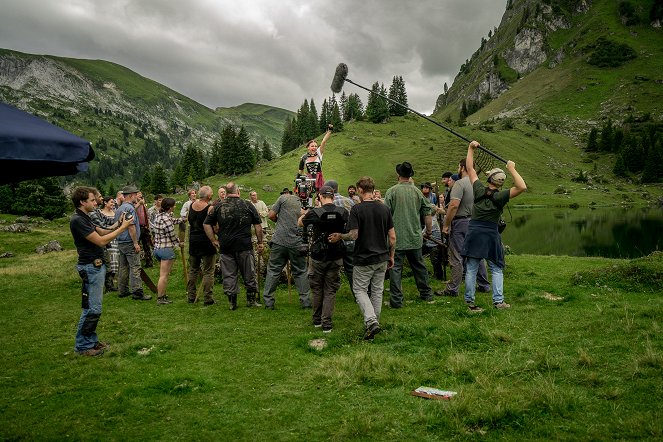 Šílená Heidi - Z nakrúcania