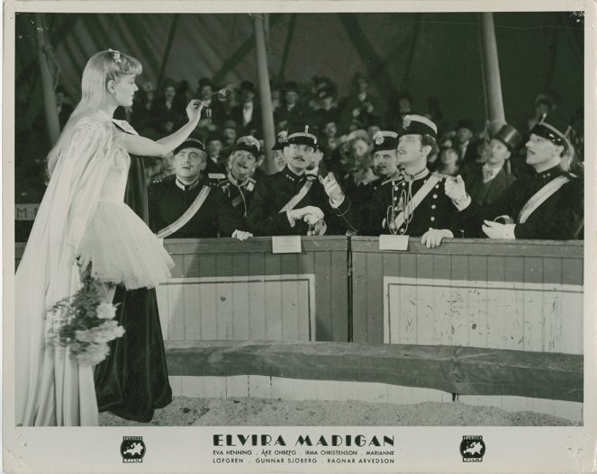 Elvira Madigan - Lobby Cards - Eva Henning, Åke Ohberg, Gunnar Sjöberg