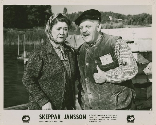Skeppar Jansson - Lobby karty - Dagmar Ebbesen, Douglas Håge