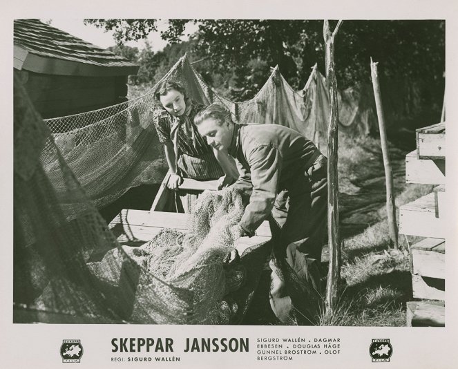 Skeppar Jansson - Cartes de lobby - Margareta Fahlén