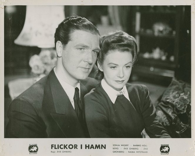 Flickor i hamn - Lobby Cards - Åke Ohberg, Sonja Wigert